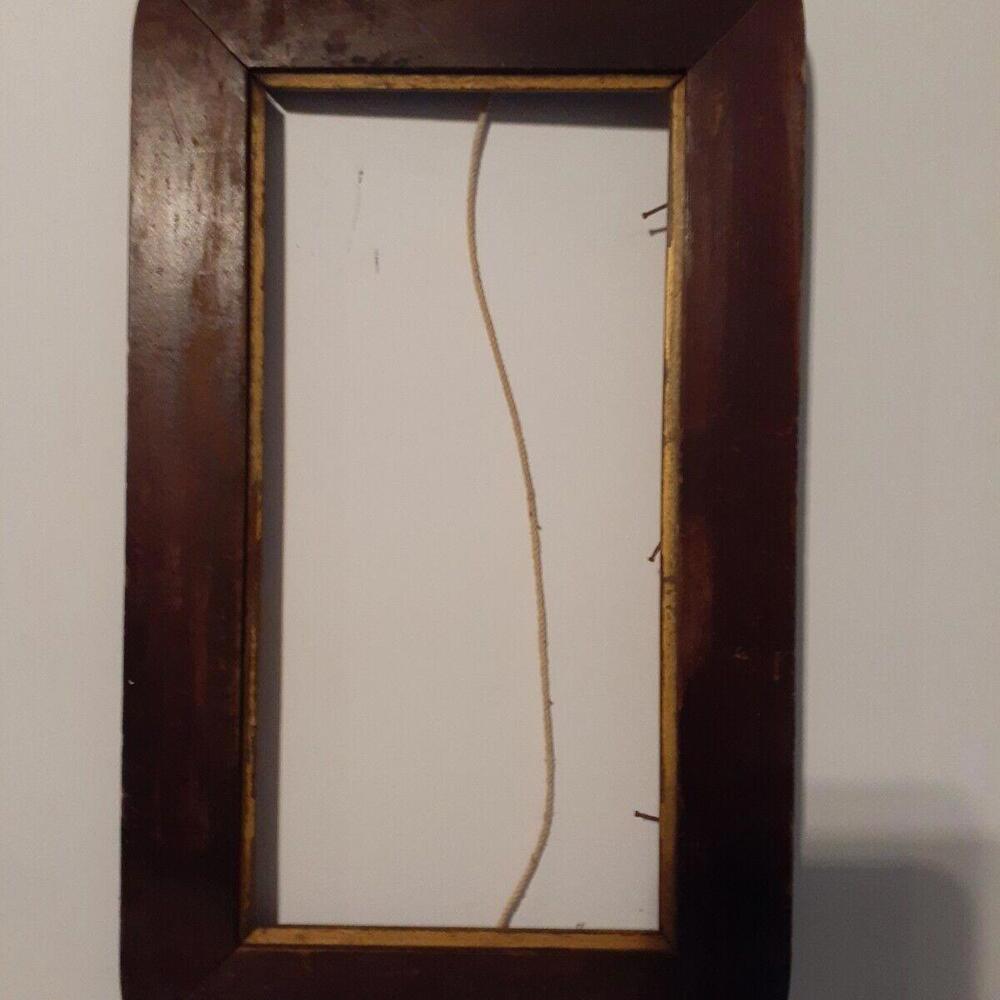 Very Old Rectangle Wood Frame